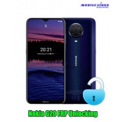 Nokia G20 TA-1365 Pin/Pattern Removal + FRP Unlocking Service